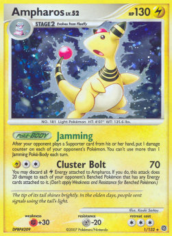 Ampharos Lv.52 - Prodigi Segreti (Holo Rare) [SW-1]