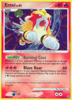 Entei Lv.43 - Prodigi Segreti (Holo Rare) [SW-4]