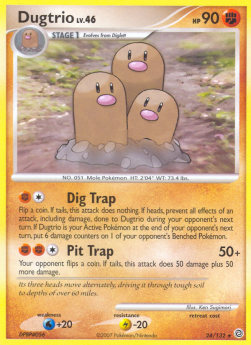 Dugtrio Lv.46 - Prodigi Segreti (Rare) [SW-24]