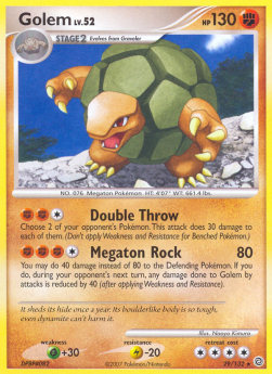 Golem Lv.52 - Prodigi Segreti (Rare) [SW-29]