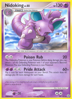 Nidoking Lv.55 - Prodigi Segreti (Rare) [SW-34]