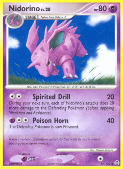 Nidorino Lv.28 - Prodigi Segreti (Uncommon) [SW-57]