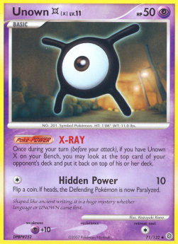 Unown  Lv.11 - Prodigi Segreti (Uncommon) [SW-71]