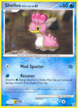 Shellos Mare Ovest Lv.25 - Prodigi Segreti (Common) [SW-107]