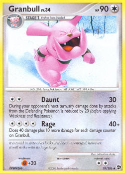 Granbull Lv.34 - Incontri Leggendari (Uncommon) [GE-39]