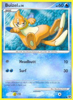 Buizel Lv.14 - Incontri Leggendari (Common) [GE-61]