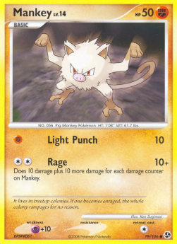 Mankey Lv.14 - Incontri Leggendari (Common) [GE-79]
