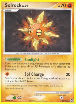 Solrock Lv.29 - Incontri Leggendari (Common) [GE-85]