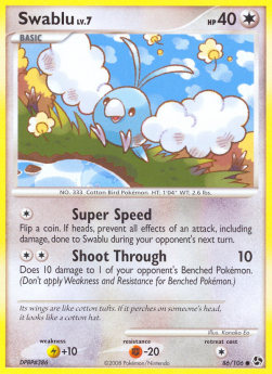 Swablu Lv.7 - Incontri Leggendari (Common) [GE-86]