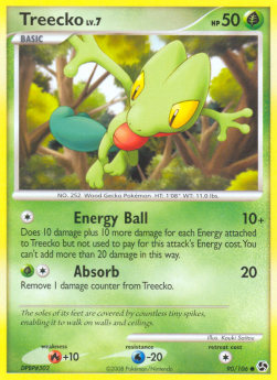 Treecko Lv.7 - Incontri Leggendari (Common) [GE-90]