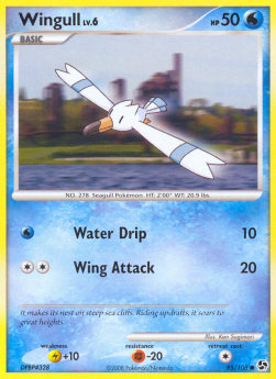 Wingull Lv.6 - Incontri Leggendari (Common) [GE-95]