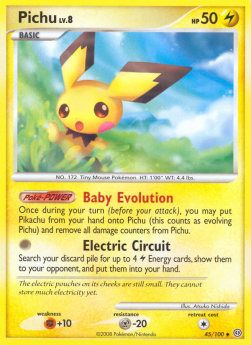 Pichu Lv.8 - Fronte di Tempesta (Uncommon) [STF-45]