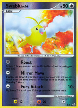 Swablu Lv.16 - Platino (Secret Rare) [PL-SH5]