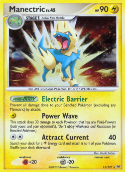 Manectric Lv.45 - Platino (Holo Rare) [PL-11]