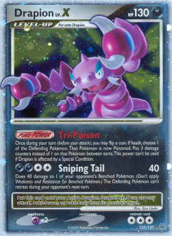 Drapion LV.X - Platino (Ultra Rare) [PL-123]