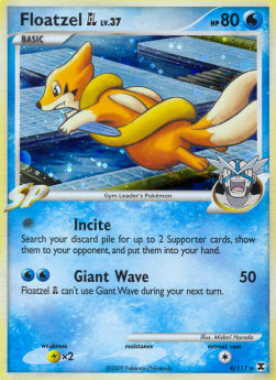 Floatzel  Lv.37 - L'Ascesa dei Rivali (Holo Rare) [RR-4]