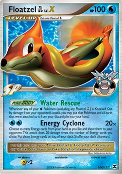 Floatzel  LV.X - L'Ascesa dei Rivali (Ultra Rare) [RR-104]