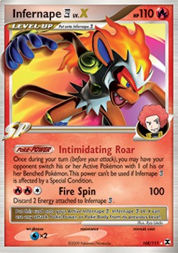 Infernape  LV.X - L'Ascesa dei Rivali (Ultra Rare) [RR-108]