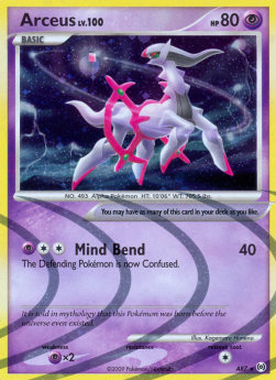 Arceus Lv.100 - Arceus (Holo Rare) [AR-AR7]