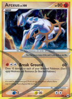 Arceus Lv.100 - Arceus (Holo Rare) [AR-AR8]