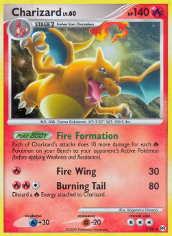Charizard Lv.60 - Arceus (Holo Rare) [AR-1]