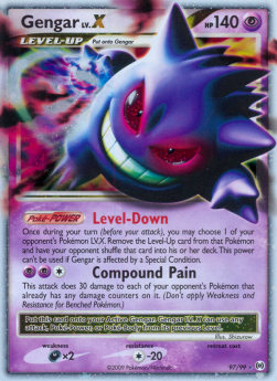 Gengar LV.X - Arceus (Ultra Rare) [AR-97]