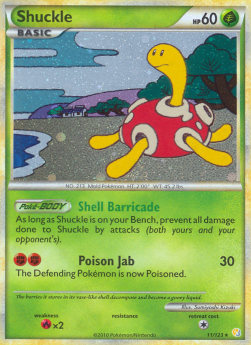 Shuckle - HeartGold & SoulSilver (Holo Rare) [HS-11]