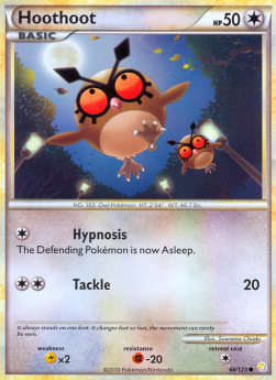 Hoothoot - HeartGold & SoulSilver (Common) [HS-66]