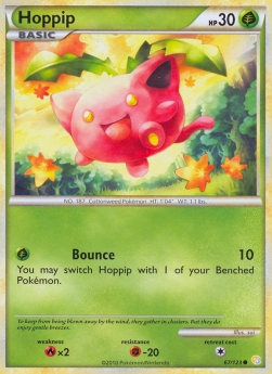 Hoppip - HeartGold & SoulSilver (Common) [HS-67]