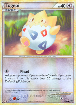 Togepi - Senza Paura (Common) [UD-70]