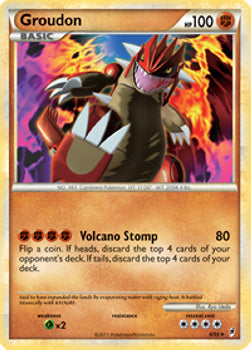 Groudon - Richiamo delle Leggende (Holo Rare) [CL-6]