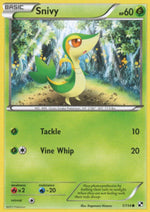 Snivy - Nero e Bianco (Common) [BLW-1]