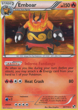Emboar - Nero e Bianco (Holo Rare) [BLW-20]