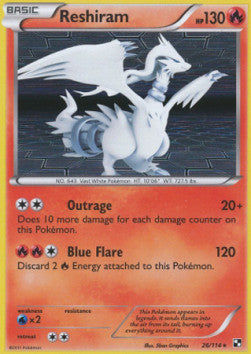 Reshiram - Nero e Bianco (Holo Rare) [BLW-26]
