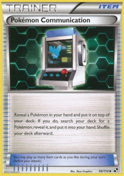 Comunicazione Pokémon - Nero e Bianco (Uncommon) [BLW-99]