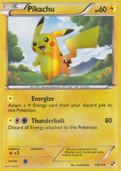 Pikachu - Nero e Bianco (Secret Rare) [BLW-115]