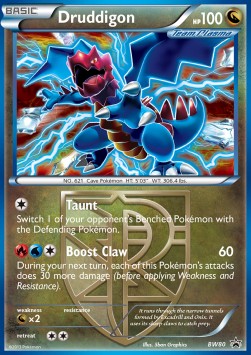 Druddigon - BW Black Star Promos (Promo) [BW-80]