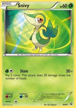 Snivy - BW Black Star Promos (Promo) [BW-01]