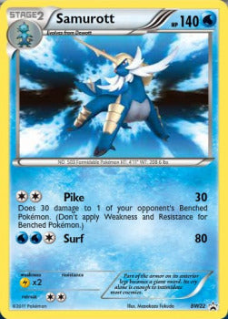 Samurott - BW Black Star Promos (Promo) [BW-22]