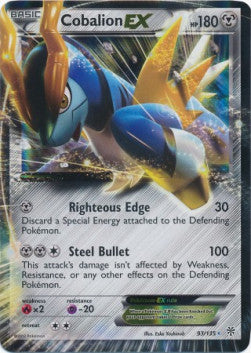 Cobalion EX - Uragano Plasma (Ultra Rare) [PLS-93]