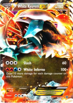 White Kyurem EX - Uragano Plasma (Ultra Rare) [PLS-96]