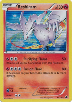 Reshiram - Glaciazione Plasma (Holo Rare) [PLF-17]