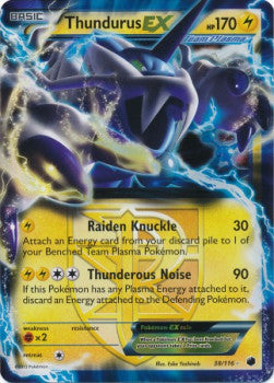 Thundurus EX - Glaciazione Plasma (Ultra Rare) [PLF-38]