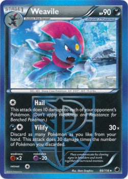Weavile - Glaciazione Plasma (Rare) [PLF-66]