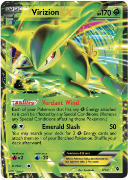 Virizion EX - Esplosione Plasma (Ultra Rare) [PLB-9]