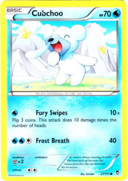 Cubchoo - Colpi Furiosi (Common) [FFI-21]