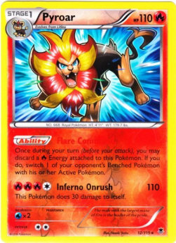Pyroar - Forze Spettrali (Holo Rare) [PHF-12]