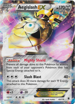 Aegislash EX - Forze Spettrali (Ultra Rare) [PHF-65]