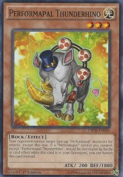 Performapal Thunderhino - Destini Incrociati (Common) [CROS-096]