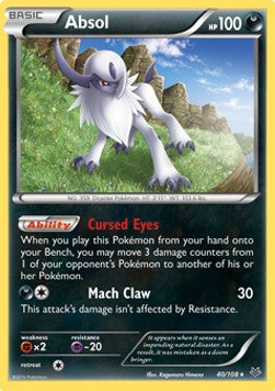 Absol - Furie Volanti (Holo Rare) [ROS-40]